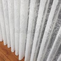 Marble Desenli Örme Kaliteli Tül Perde